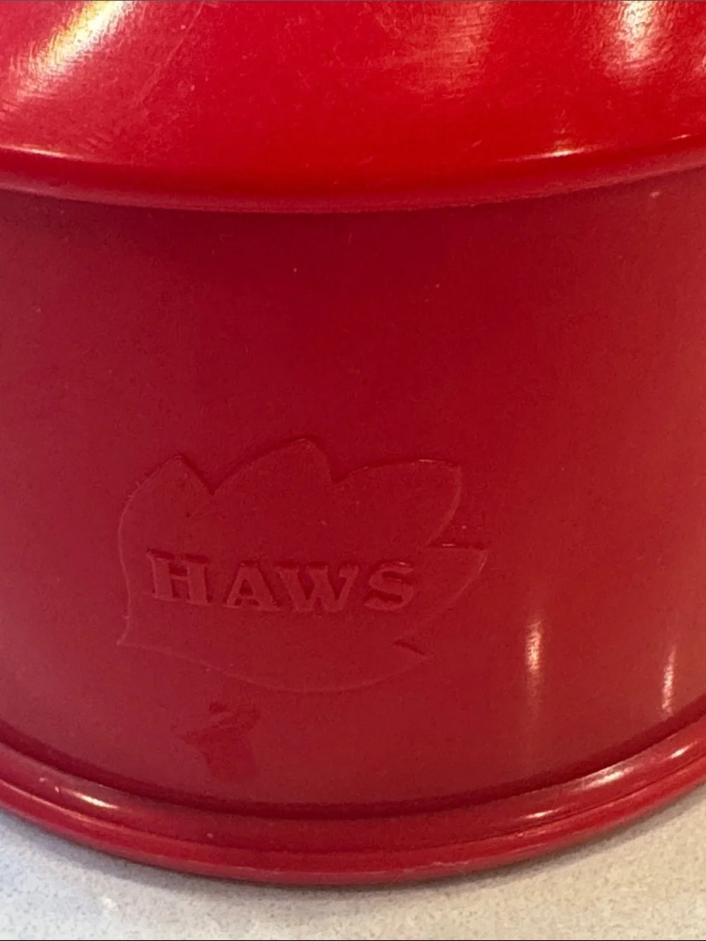 Haws classic red